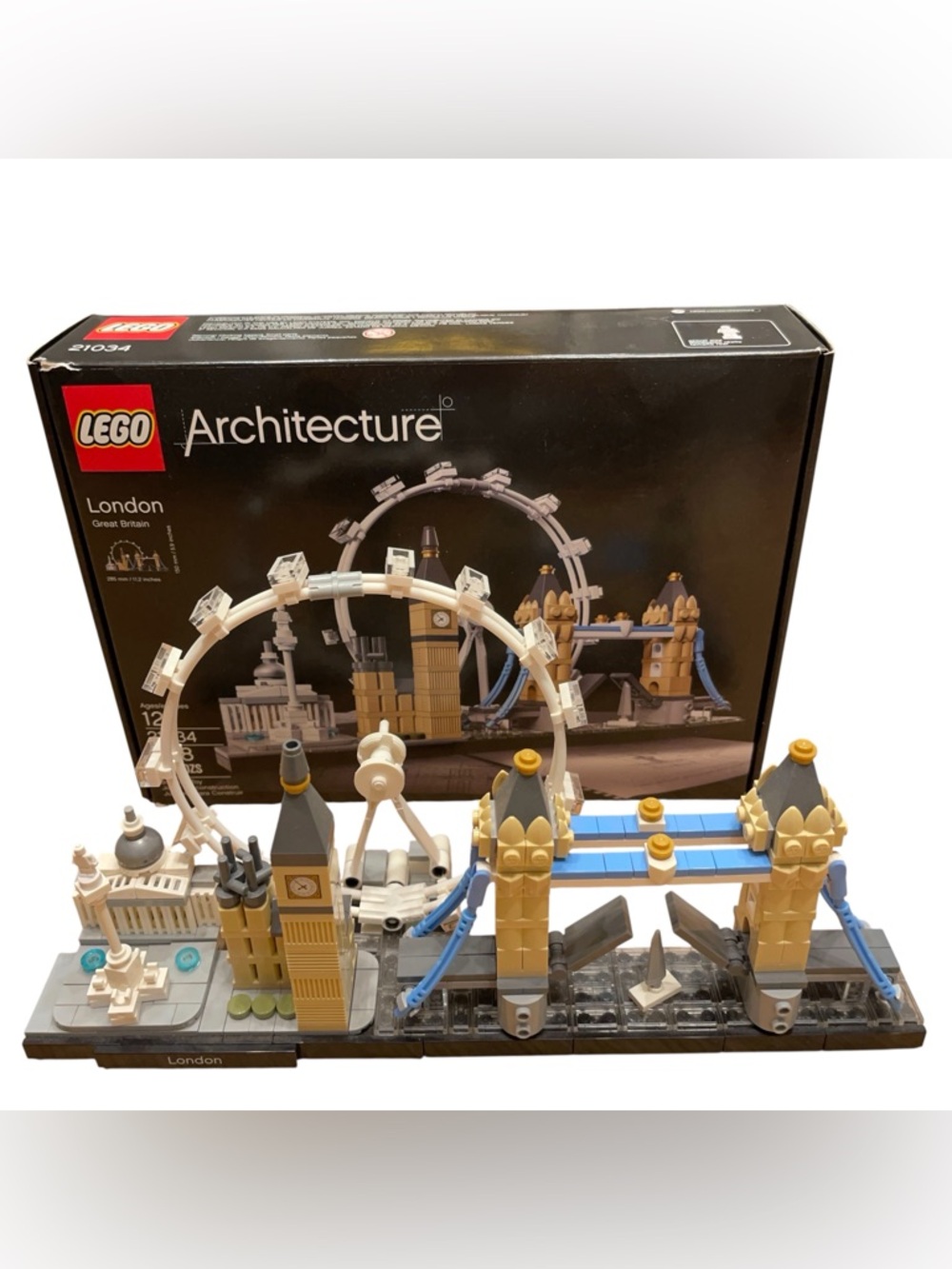 LEGO Architecture London Skyline 21034 Complete Set w Box Manual
